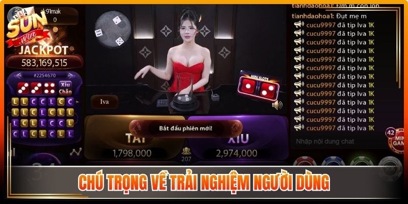 Giới Thiệu Sunwin – Nền Tảng Giải Trí Đang Được Quan Tâm 2 Chú trọng về trải nghiệm