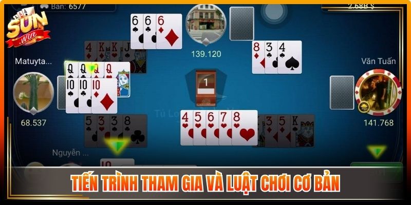 Phỏm Sunwin - Hướng Dẫn Chi Tiết Cách Chơi Chiến Thuật 2 Tiến trình tham gia và luật chơi cơ bản